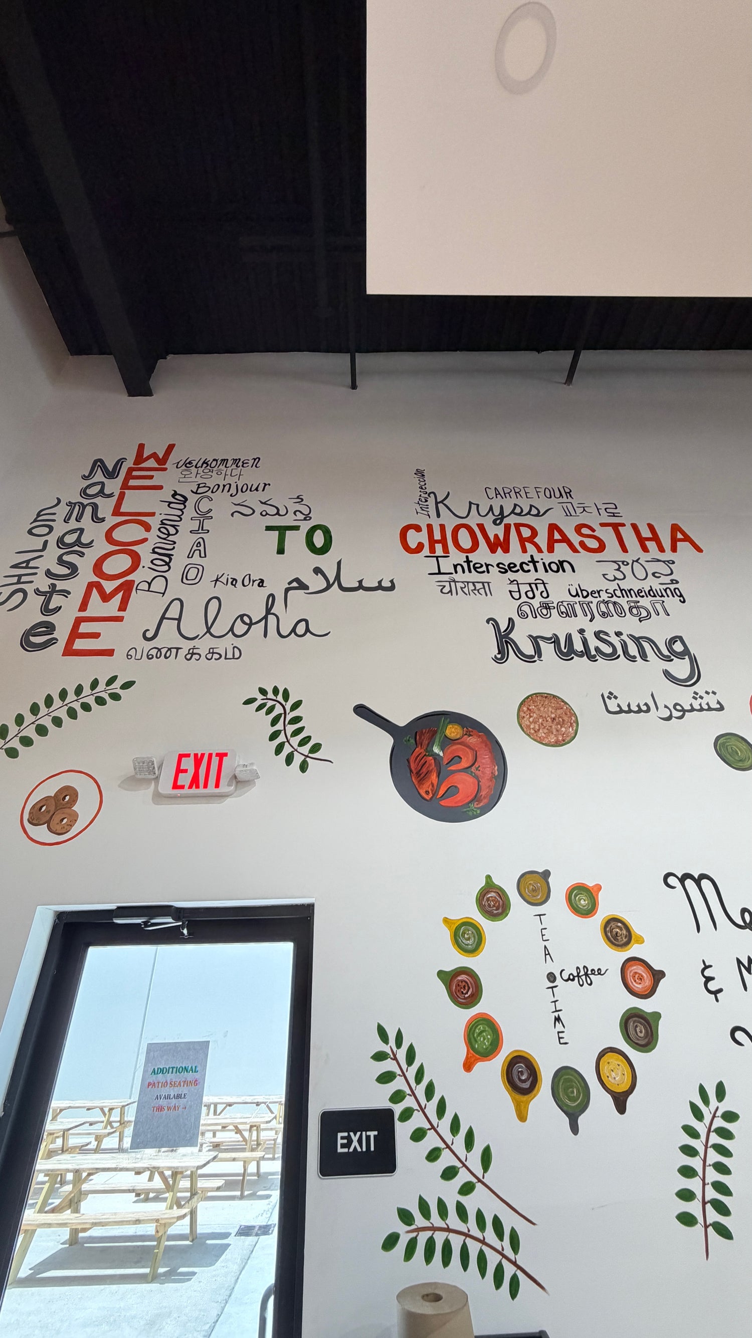 Chowrastha Restaurant- Calligraphy & Mural {Jacksonville, FL}